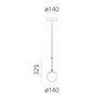 Artemide nh 14 Lampe à Suspension