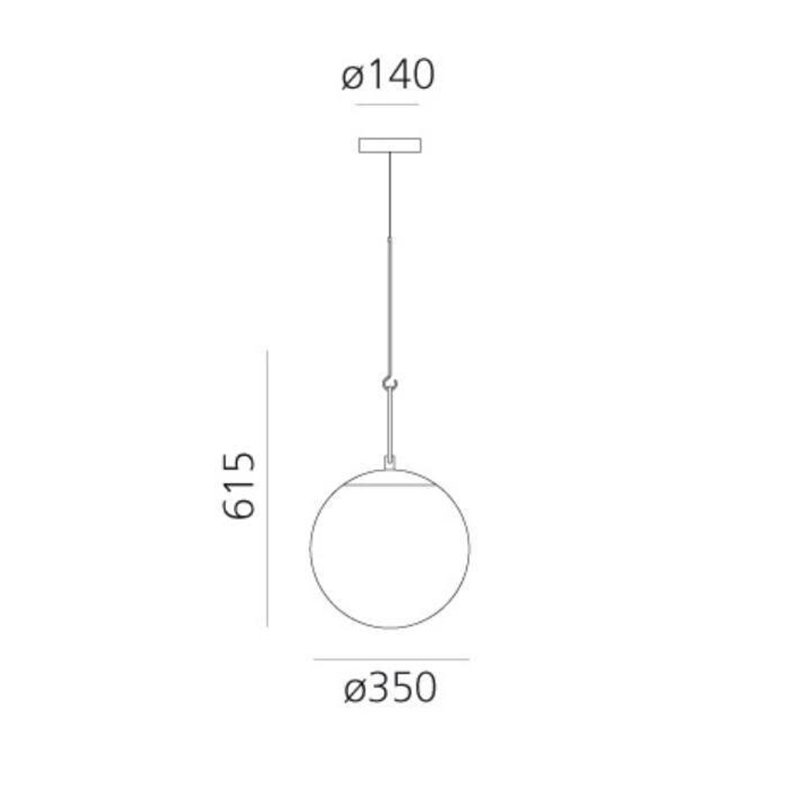 Artemide nh 35 Hanglamp