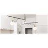 Artemide nh S3 2 Arms suspended lamp