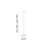 Artemide Orsa 21 Lampe à Suspension