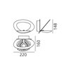 Artemide Pirce Micro Led Applique