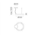 Artemide Ripple 50 Hanglamp