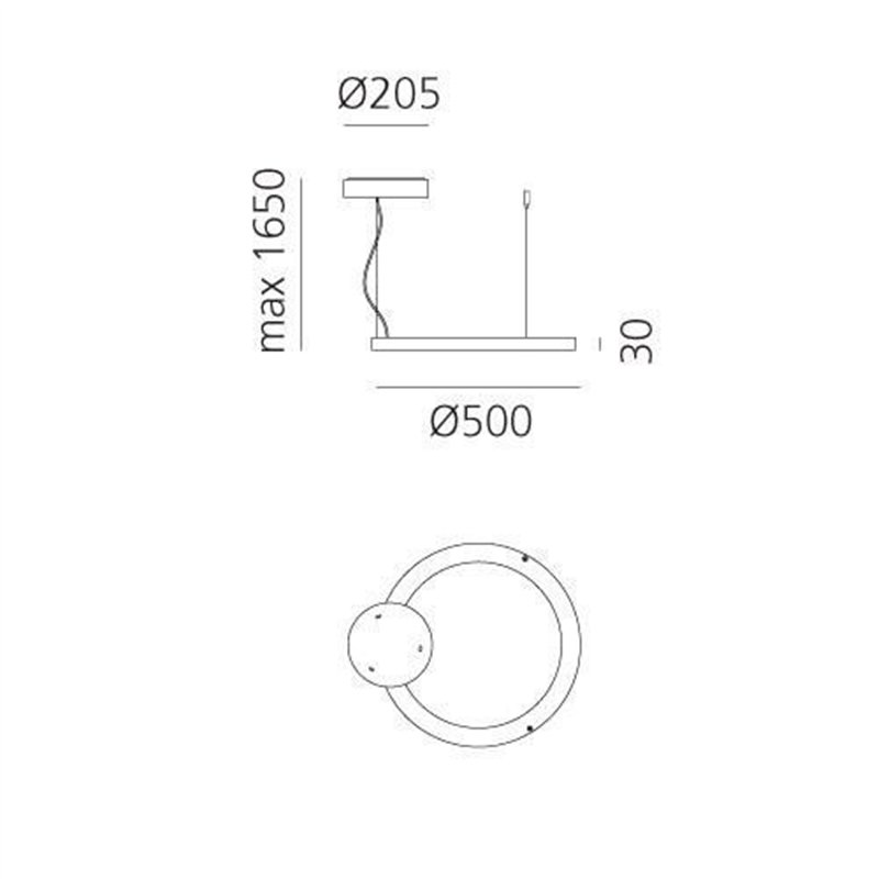 Artemide Ripple 50 Hanglamp