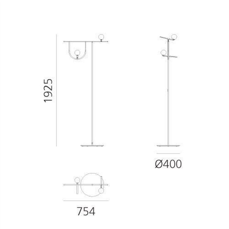 Artemide Yanzi Vloerlamp