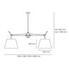 Artemide Tolomeo Basculante Suspension 2 Body