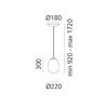 Artemide Stellar Nebula Small Hängelampe