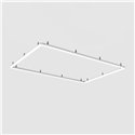 Artemide Alphabet Of Light Rectangular Semi-Recessed Plafondlamp / Wandlamp