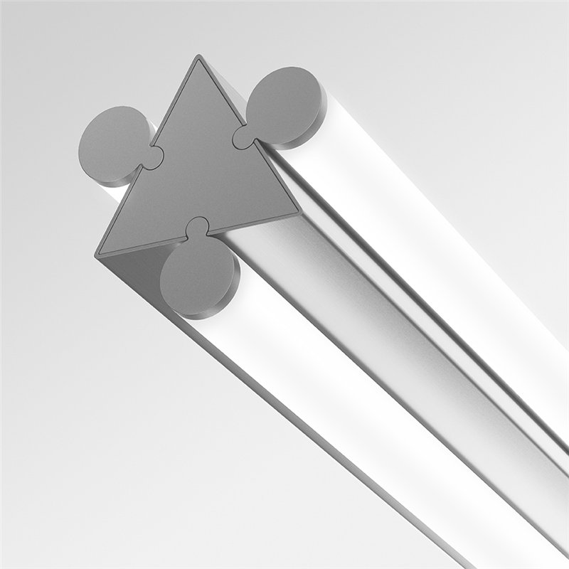 Artemide Dreispitz - 3 Diffused Emission - 120 - Horizontal  suspension lamp