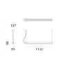 Artemide Dreispitz - 2 Diffused + 1 Controlled Emission - 120 - Horizontal  Hängelampe