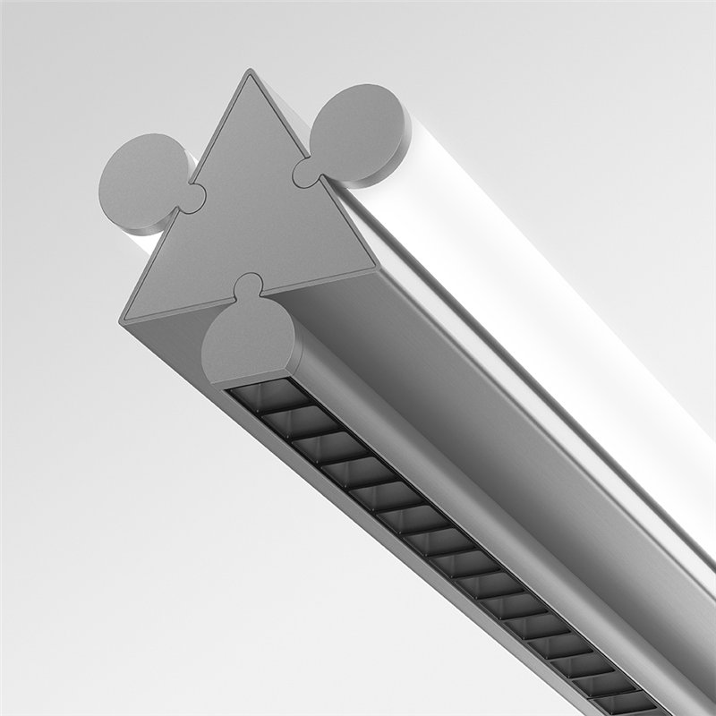 Artemide Dreispitz - 2 Diffused + 1 Controlled Emission - 150 - Horizontal  lampe à suspension