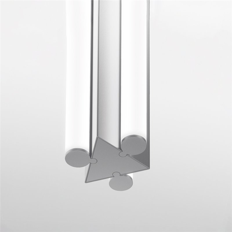 Artemide Dreispitz - 3 Diffused Emission - 90 - Vertical  lampe à suspension