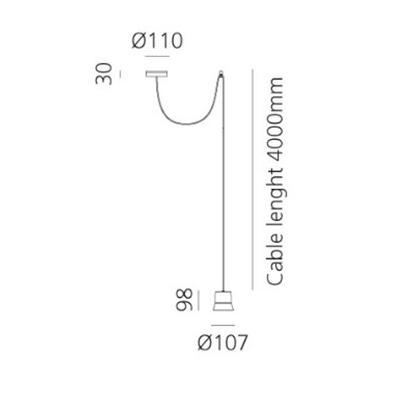 Artemide Gio Light Decentrata Hängelampe