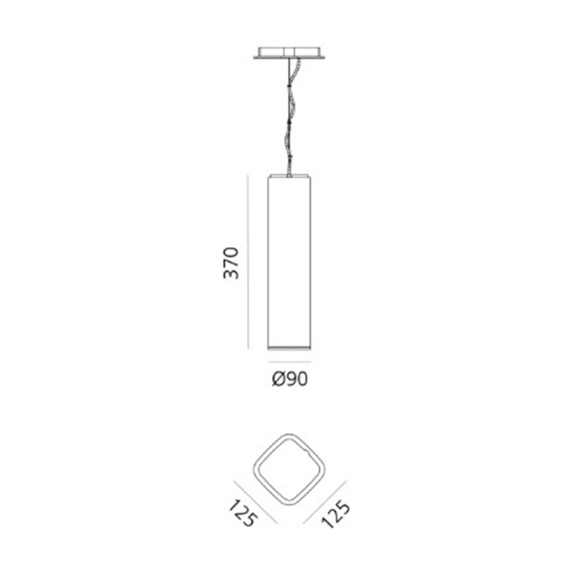 Artemide Ilio 36 suspension lamp