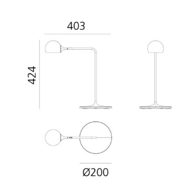 Artemide Ixa table lamp