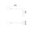 Artemide Ixa wall lamp