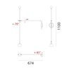 Artemide Ixa Arm wall lamp