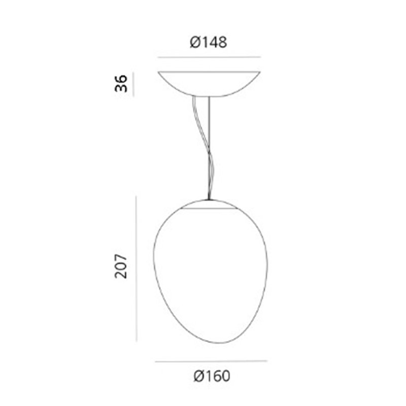 Artemide Stellar Nebula 19 suspension lamp