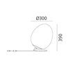 Artemide Stellar Nebula lampe de table