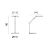 Artemide Vine Light Pure Integralis lampe de table