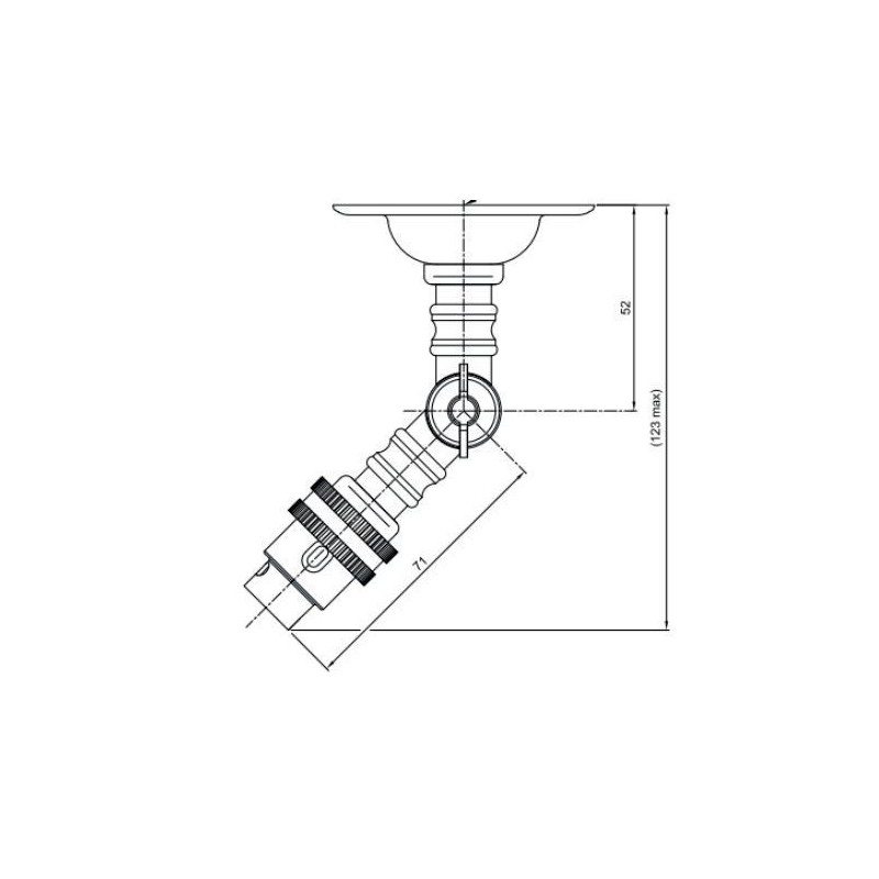 Tekna NAUTIC LILLEY SPOT - LED (Lamp and driver inclusive) Plafondlamp