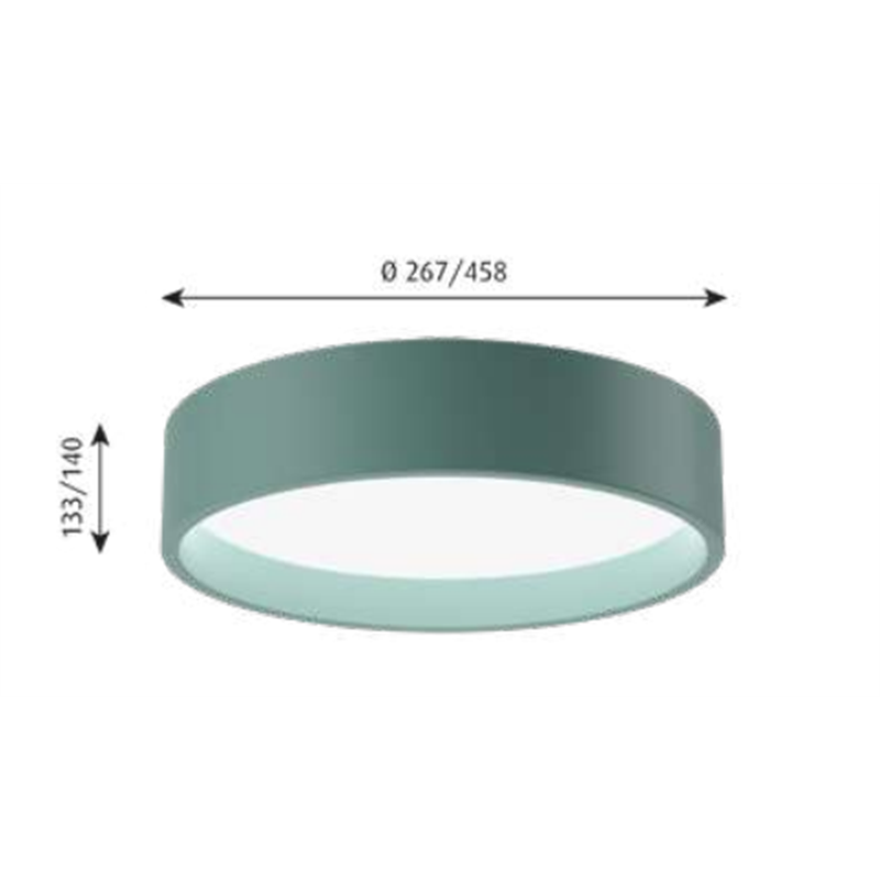 Louis Poulsen Lp Circle Surface Mounten Led Plafondlamp
