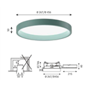 Louis Poulsen Lp Circle Semi Recessed ⌀450 Plafondlamp