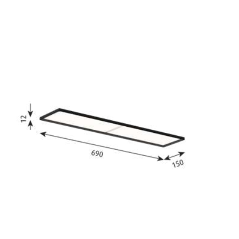 Louis Poulsen Lp Slim Box Recessed Plafondlamp
