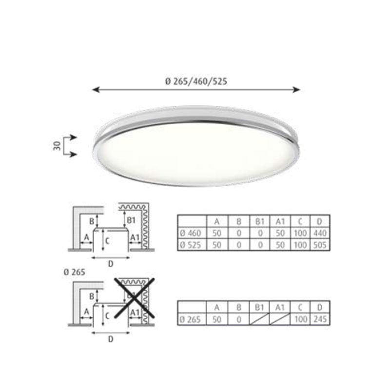 Louis Poulsen Munkegaard ⌀525 Plafondlamp