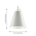 Louis Poulsen Above ⌀250 Hanglamp