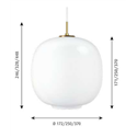 Louis Poulsen Vl45 Radiohus Pendant ⌀175 Hanglamp