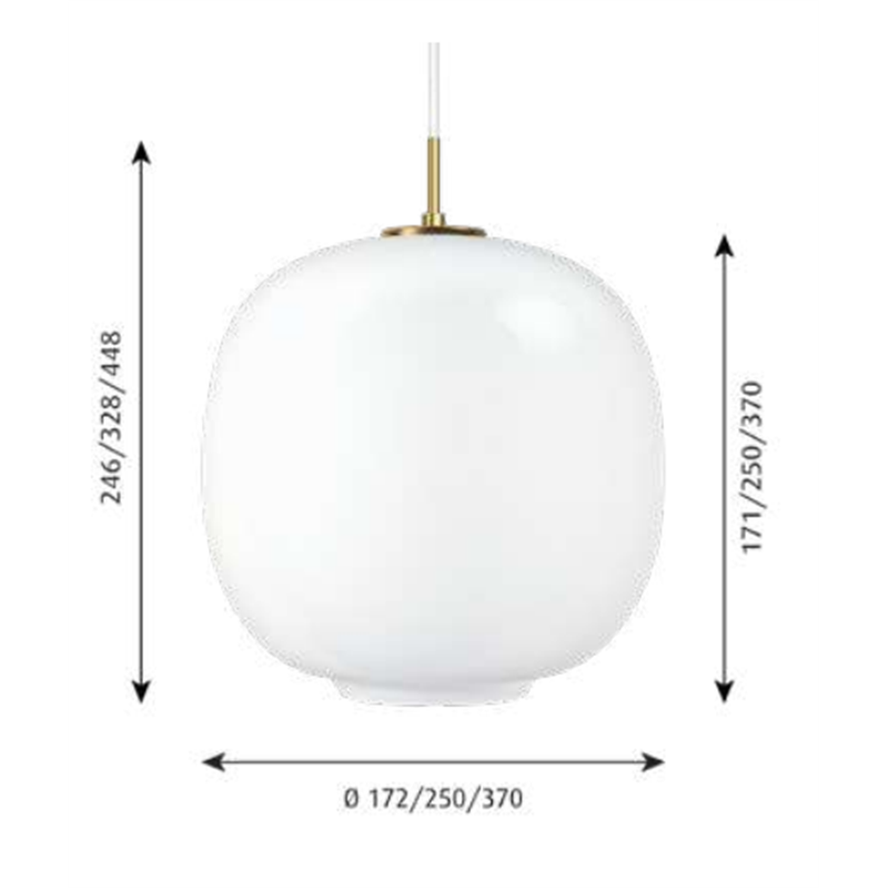 Louis Poulsen Vl45 Radiohus Pendant ⌀175 Suspension