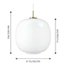Louis Poulsen Vl45 Radiohus Pendant ⌀175 Suspension