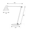 Louis Poulsen Njp Table PIN Ø10 Tischlampe