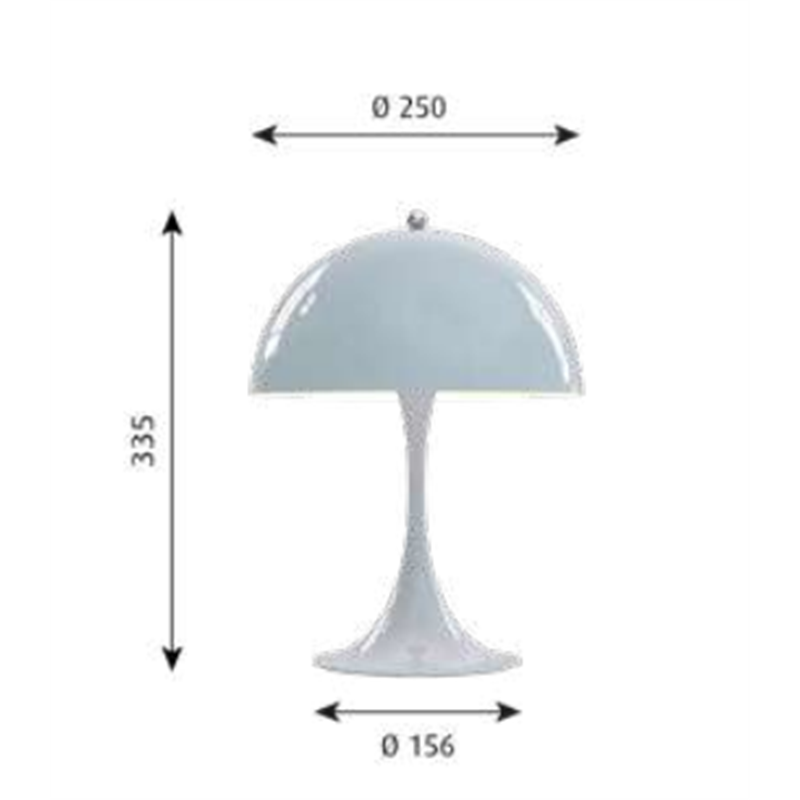Louis Poulsen Panthella 250 Table Lamp Tischlampe