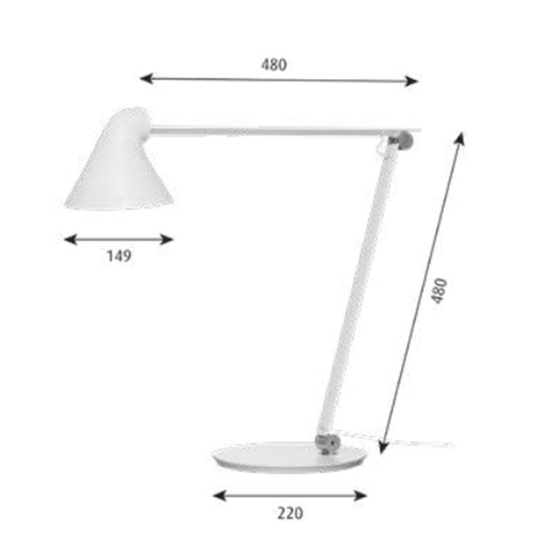 Louis Poulsen Njp Table clamp