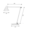 Louis Poulsen Njp Table tige Ø40