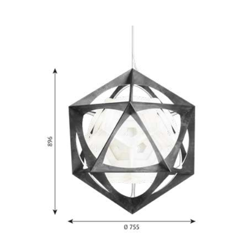 Louis Poulsen Oe Quasi Light ⌀900 Pendelleuchte