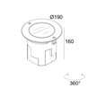 Delta Light Logic 190 R Refl Honeycomb lampe de sol