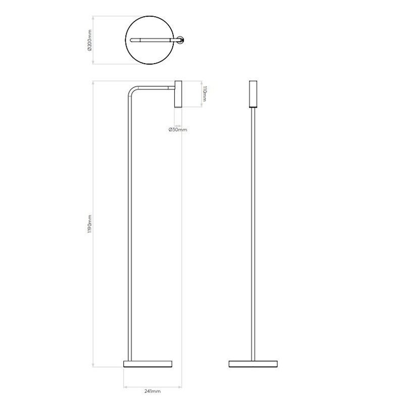 Astro Enna Floor Led Stehlampe