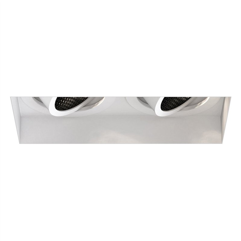 Astro Trimless Square Twin Adjustable recessed spot