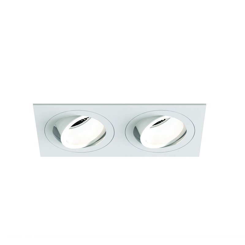Astro Pinhole Square Twin Adjustable recessed spot