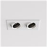 Astro Pinhole Square Twin Adjustable Einbaustrahler