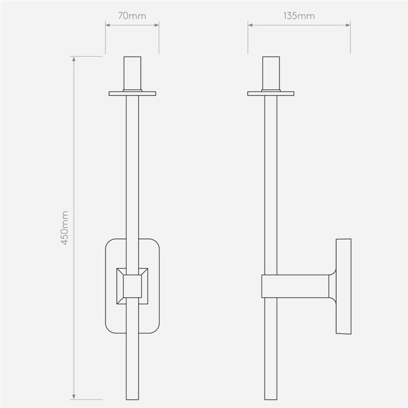 Astro Tacoma Single Grande wall lamp