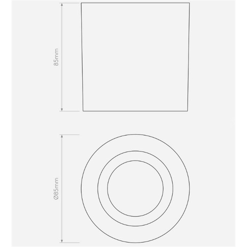 Astro Kos Round Inbouwspot