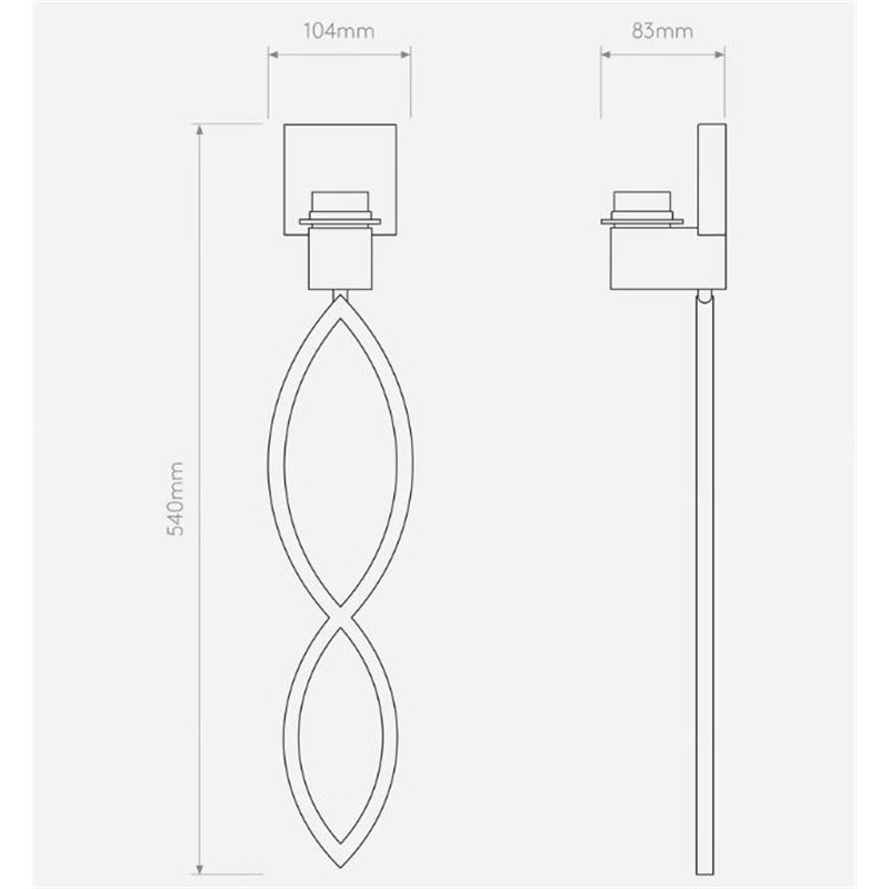Astro Caserta wall lamp