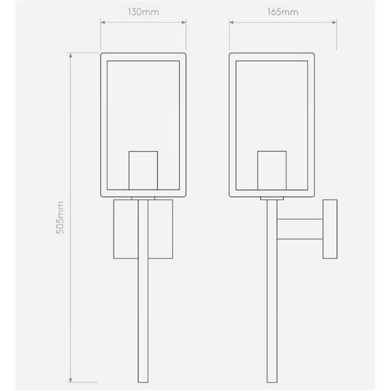 Astro Coach 130 Wandlamp