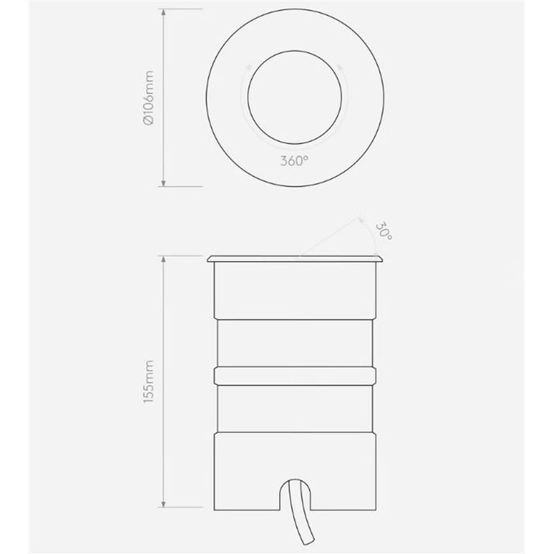 Astro Cromarty 100 Grondlamp