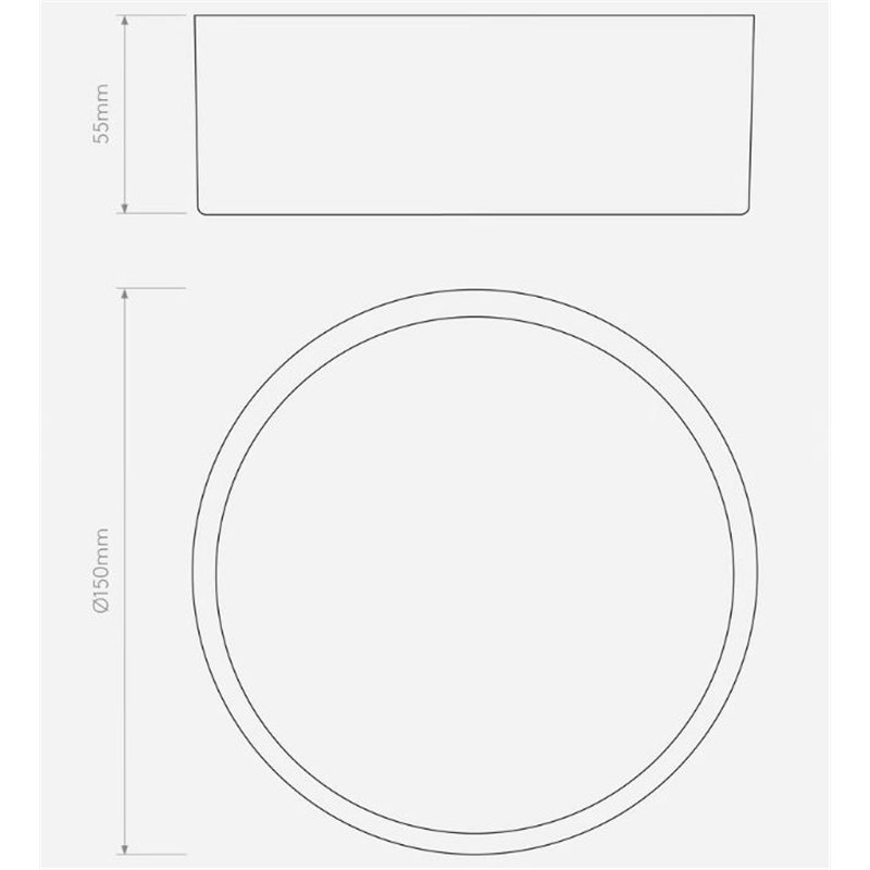 Astro Kea 150 Round Wandlamp