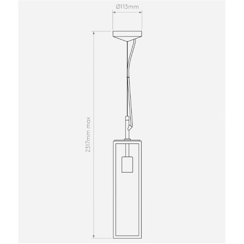 Astro Harvard Pendant lampe a suspension