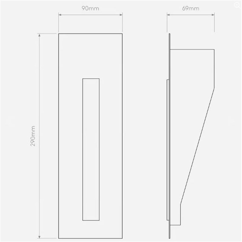 Astro Borgo Trimless 200 Led Inbouwspot